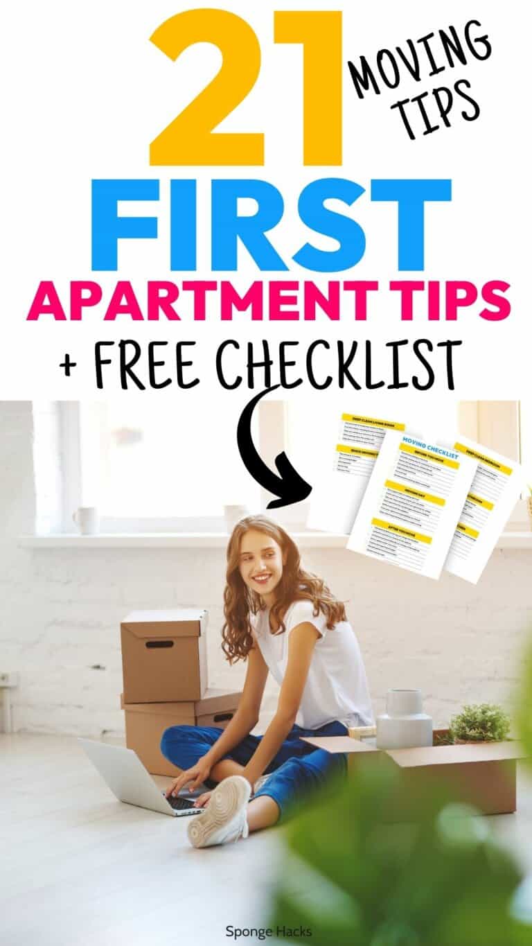 Moving into your First Apartment Checklist