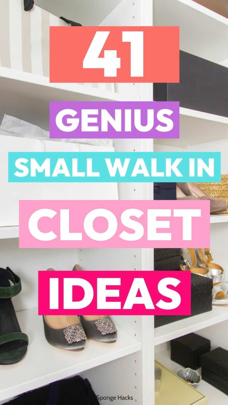 23 Genius Small Walk-In Closet Organization Ideas  Organizing walk in  closet, Small closet organization bedroom, Bedroom organization closet