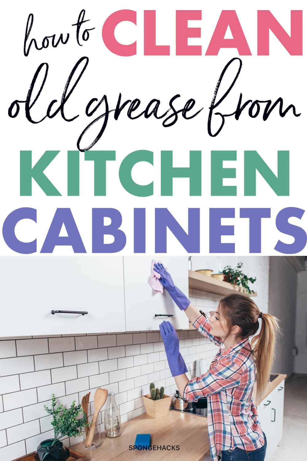 How To Clean Old Grease From Kitchen Cabinets Fast Easy   Pin Clean Old Grease Kitchen Cabinets 