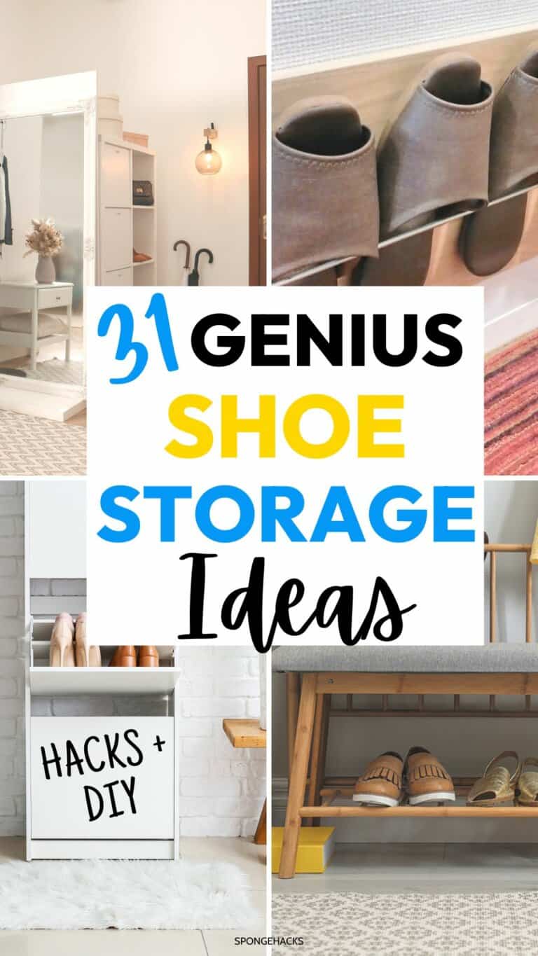 31 Genius Entryway Shoe Storage Ideas To Remove Clutter and Save