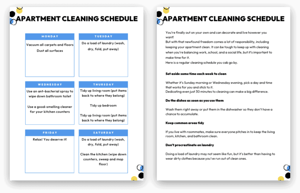 Small Apartment Cleaning: Tips for Keeping Your Space Tidy