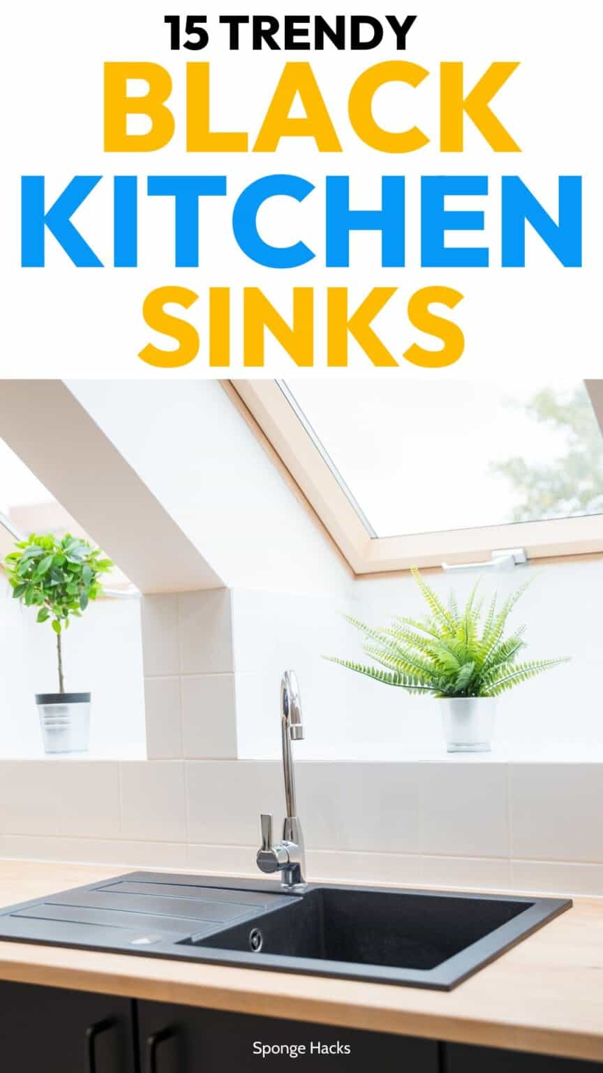 15 Ideas For Black Kitchen Sinks That Will Instantly Change Your   Pin Black Kitchen Sinks Look 864x1536 