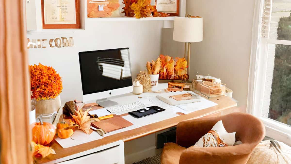 fall cubicle office space