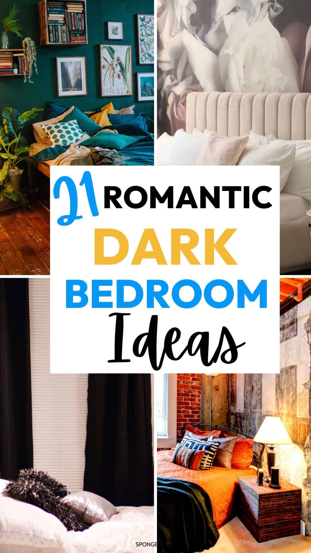 21 Romantic Dark Bedroom Ideas