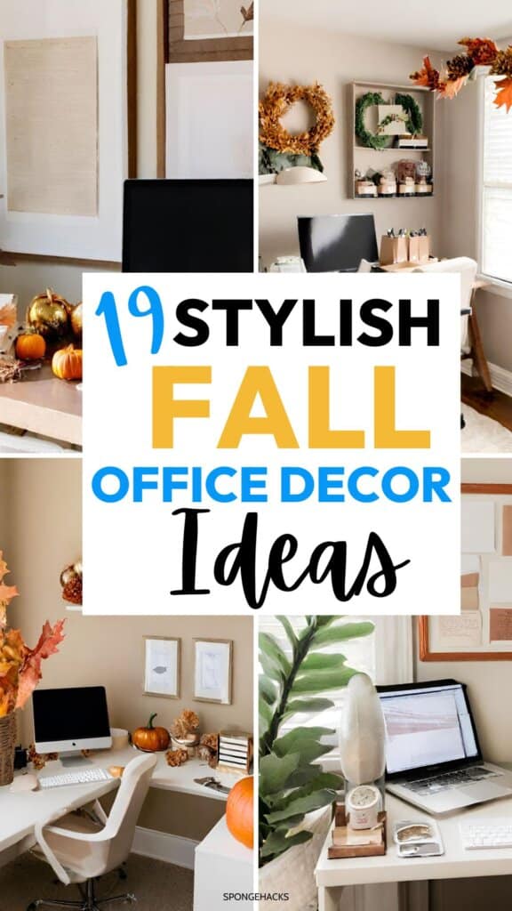 19 Stylish Fall Office Decor Ideas   Pin Fall Office Decor Ideas 576x1024 