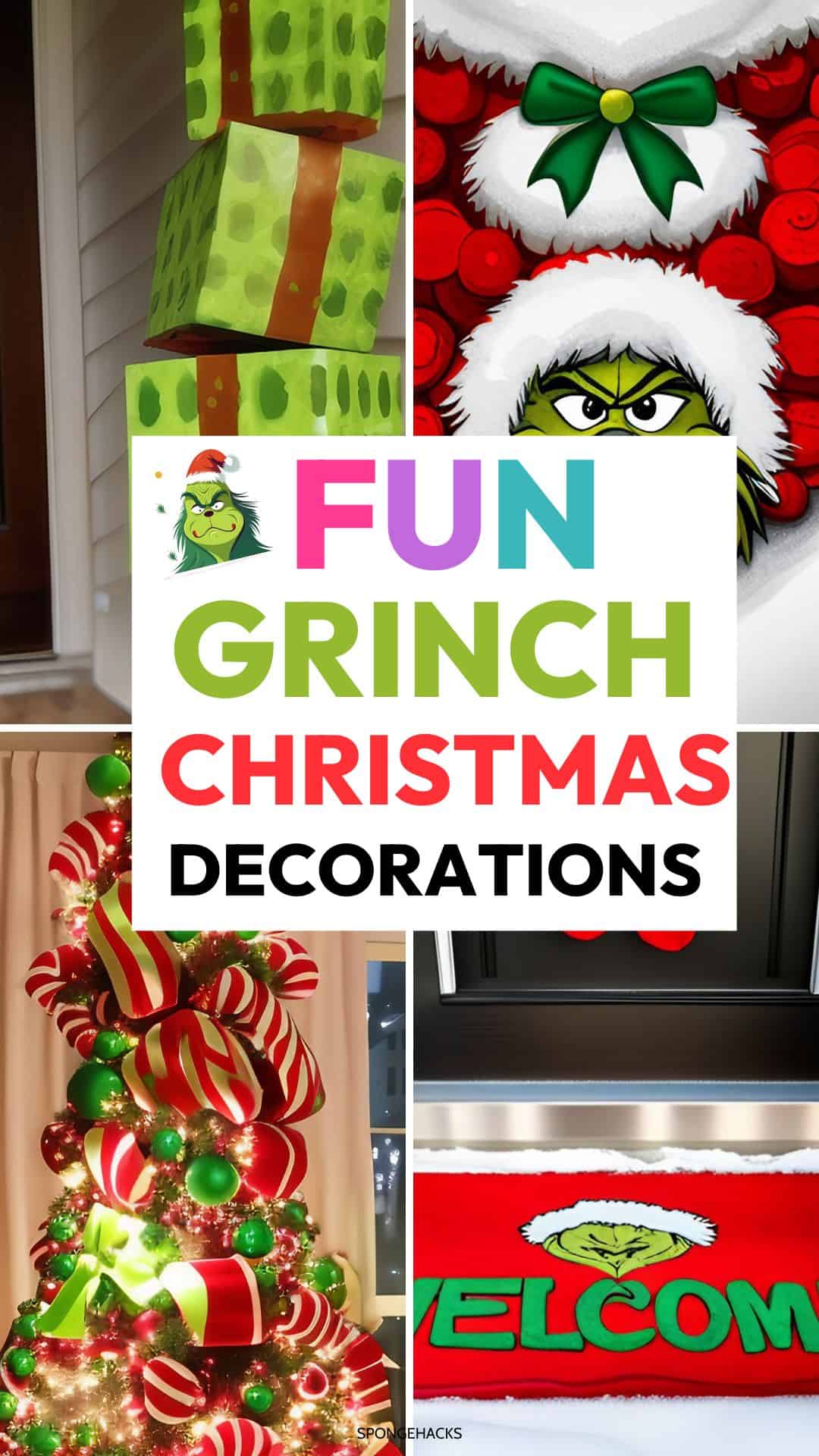 Snag These Fun Grinch Christmas Decorations (For the Apartment) - Sponge Hacks