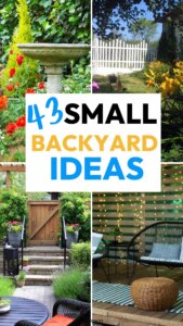 43 Gorgeous Backyard Ideas for a Small Backyard or Patio - Sponge Hacks