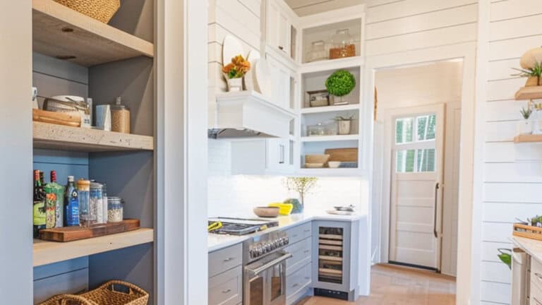 51 Brilliant Open Shelving Pantry Kitchen Ideas