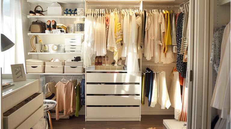 70 Genius Walk in Closet Corner Ideas for the Smallest Bedrooms (Every Inch Counts)