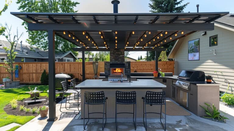 39 Inexpensive Covered Outdoor Kitchen Ideas