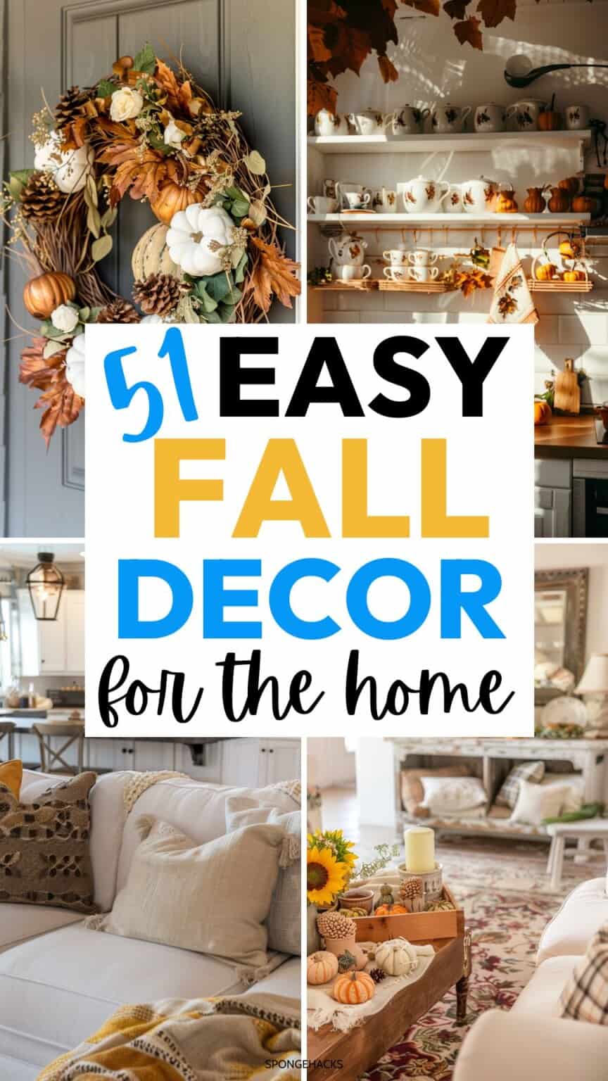 50+ Sensational Fall Decor Ideas for the Home