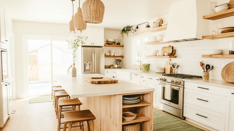 Why I’m Obsessed With Open Shelving in My Kitchen (And How to Nail the Boho Look)